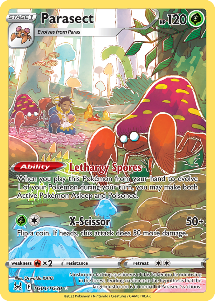 Parasect TG01/TG30 - Lost Origin