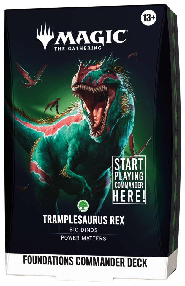 Foundations Commander Deck Tramplesaurus Rex (Green)