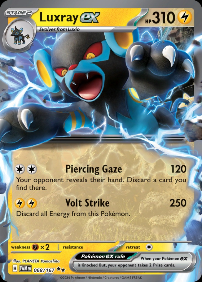 Luxray ex 068/167 - Twilight Masquerade