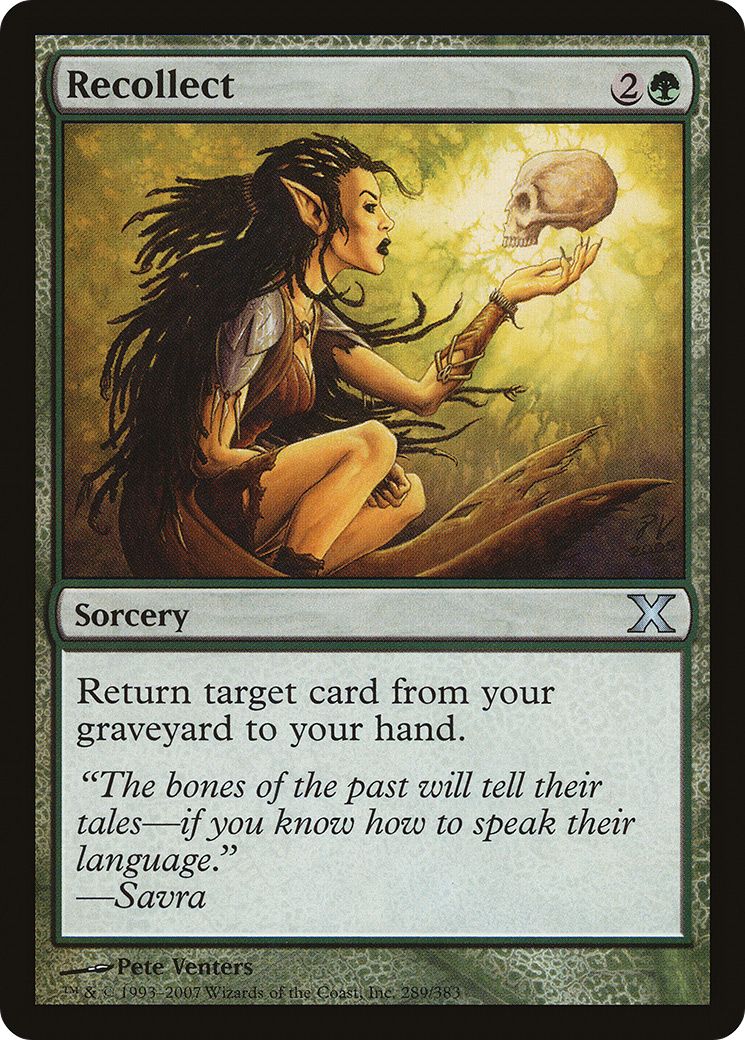 Recollect ( Traditional Foil )
