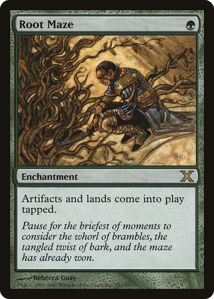 Root Maze ( Traditional Foil )