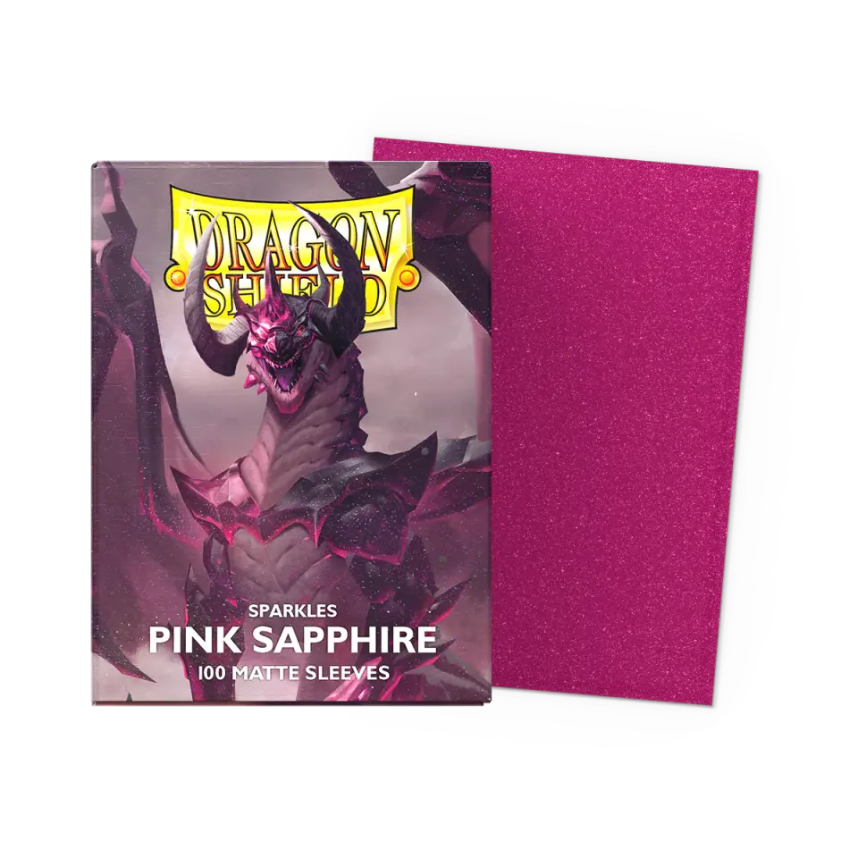 Dragon Shield - Sparkles Sleeve - Pink Sapphire