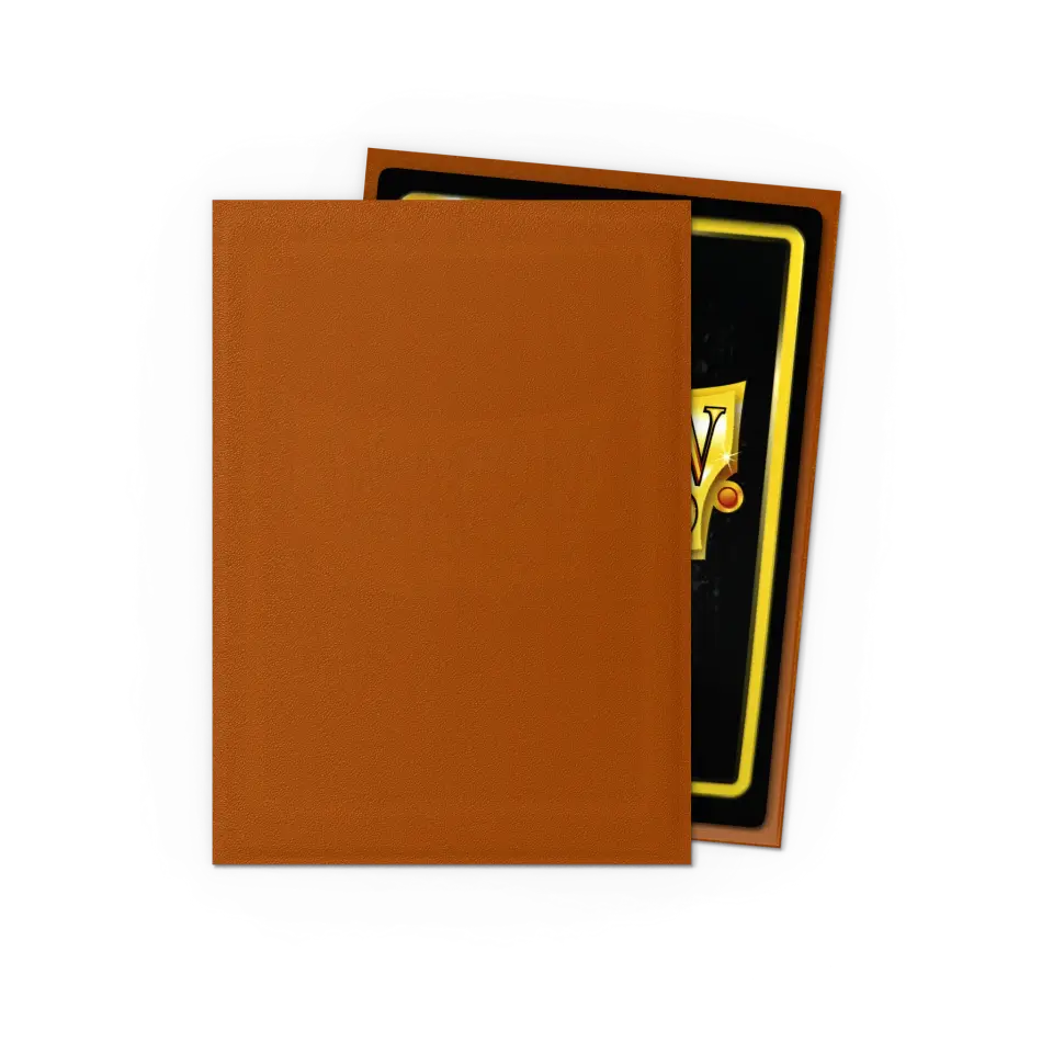 Dragon Shield - Matte Sleeve - Copper