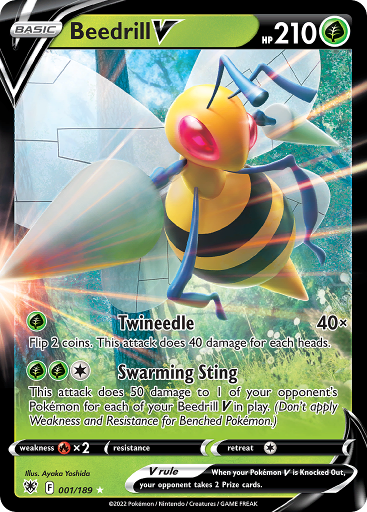 Beedrill V 001/189 - Astral Radiance