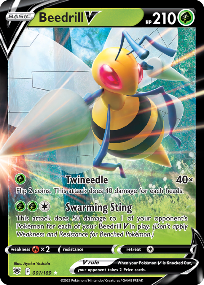 Beedrill V 001/189 - Astral Radiance