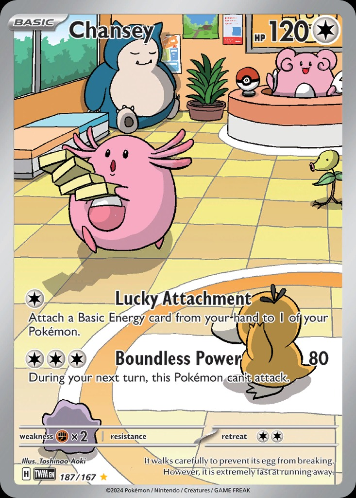 Chansey 187/167 - Twilight Masquerade