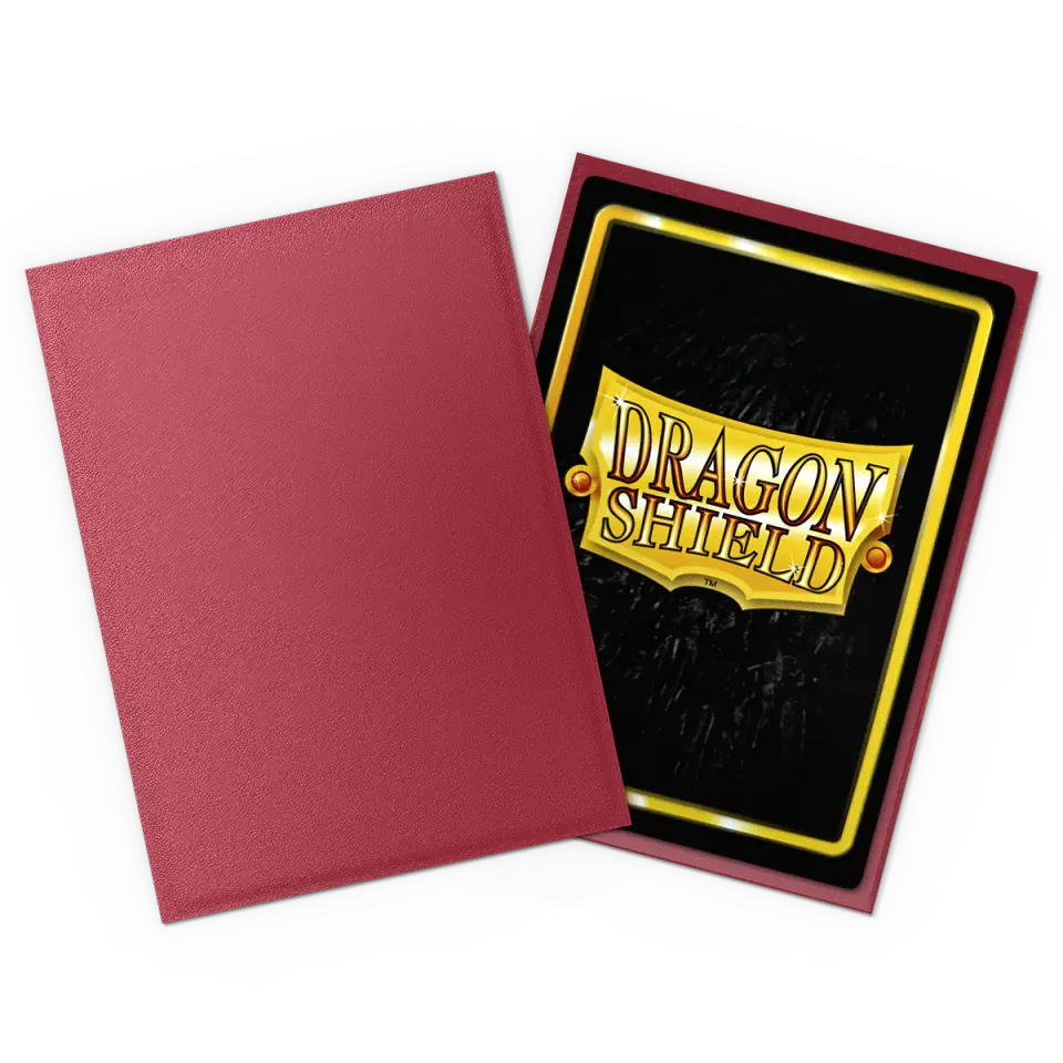 Dragon Shield - Non Glare Sleeve - Blood Red