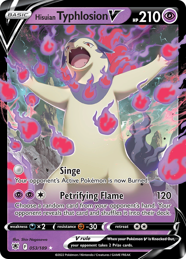 Hisuian Typhlosion V 053/189 - Astral Radiance