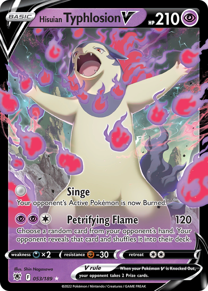 Hisuian Typhlosion V 053/189 - Astral Radiance