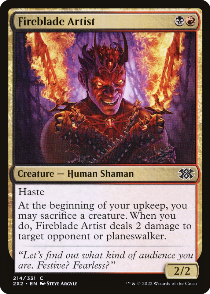 Fireblade Artist ( Traditional Foil )