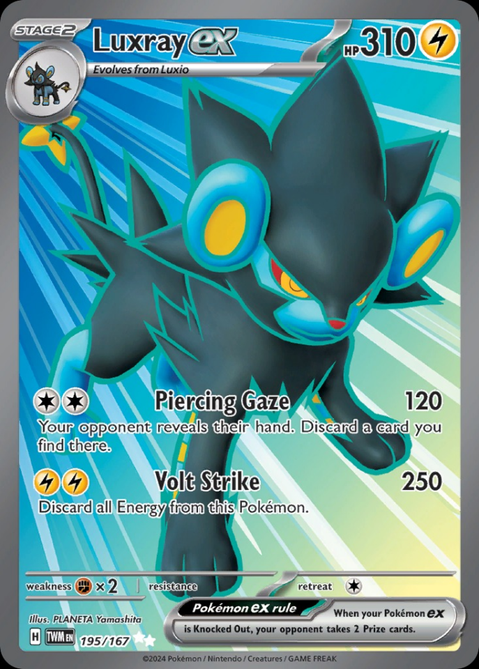 Luxray ex 195/167 - Twilight Masquerade