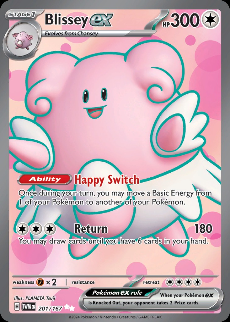 Blissey ex 201/167 - Twilight Masquerade