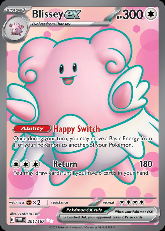 Blissey ex 201/167 - Twilight Masquerade