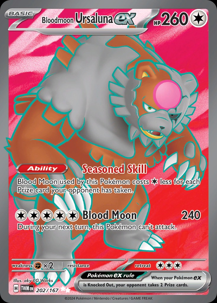 Bloodmoon Ursaluna ex 202/167 - Twilight Masquerade