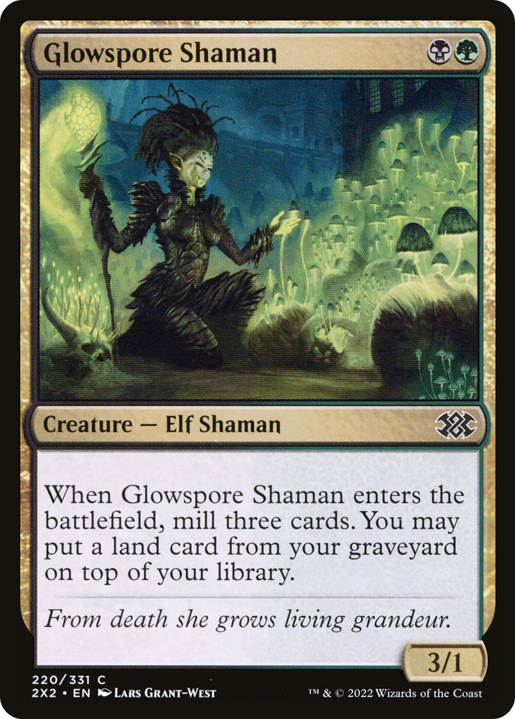 Glowspore Shaman ( Traditional Foil )