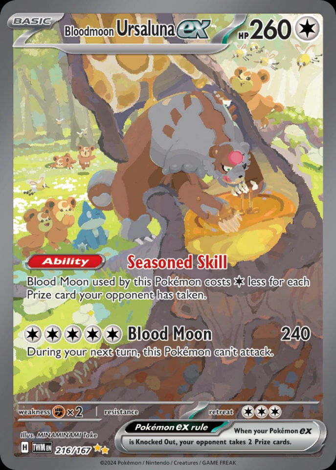 Bloodmoon Ursaluna ex 216/167 - Twilight Masquerade