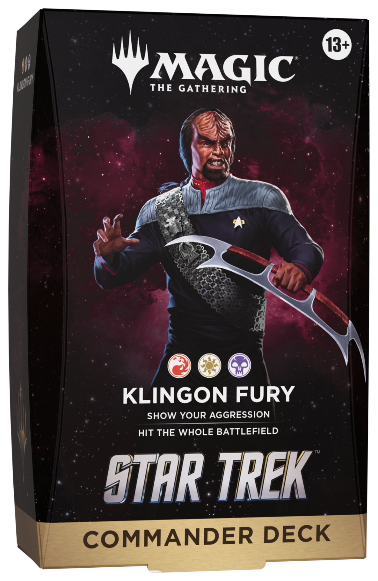Star Trek Commander Deck Klingon Fury