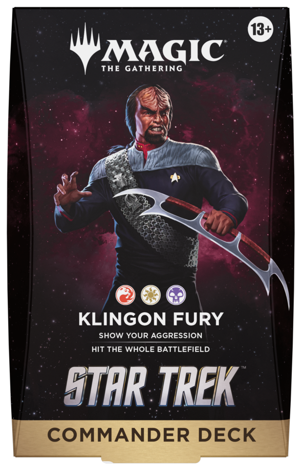 Star Trek Commander Deck Klingon Fury