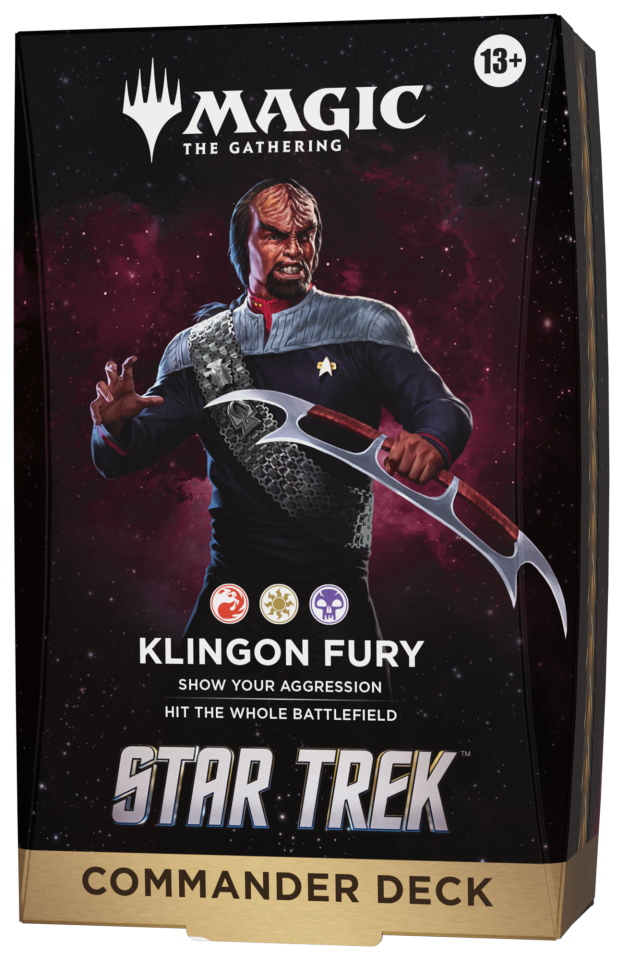 Star Trek Commander Deck Klingon Fury
