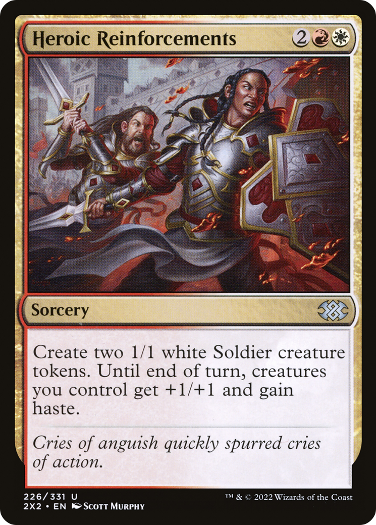 Heroic Reinforcements ( Traditional Foil )