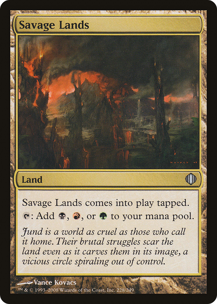 Savage Lands ( Traditional Foil )