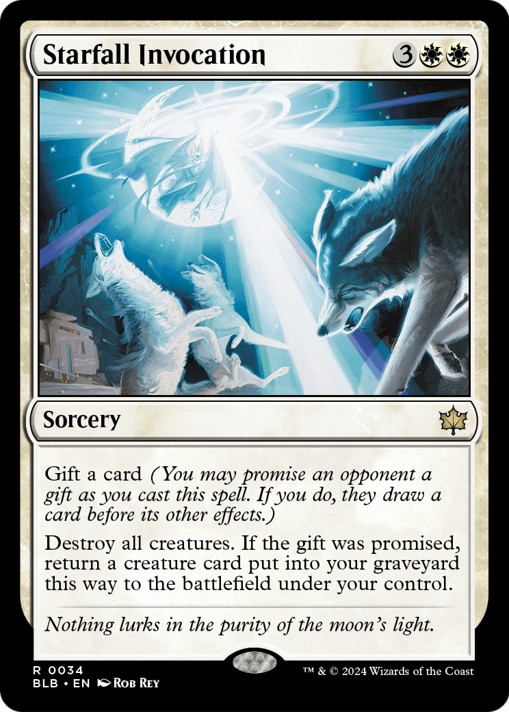 Starfall Invocation ( Traditional Foil )