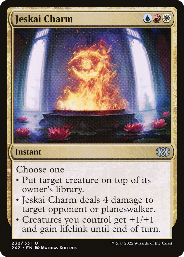 Jeskai Charm ( Traditional Foil )