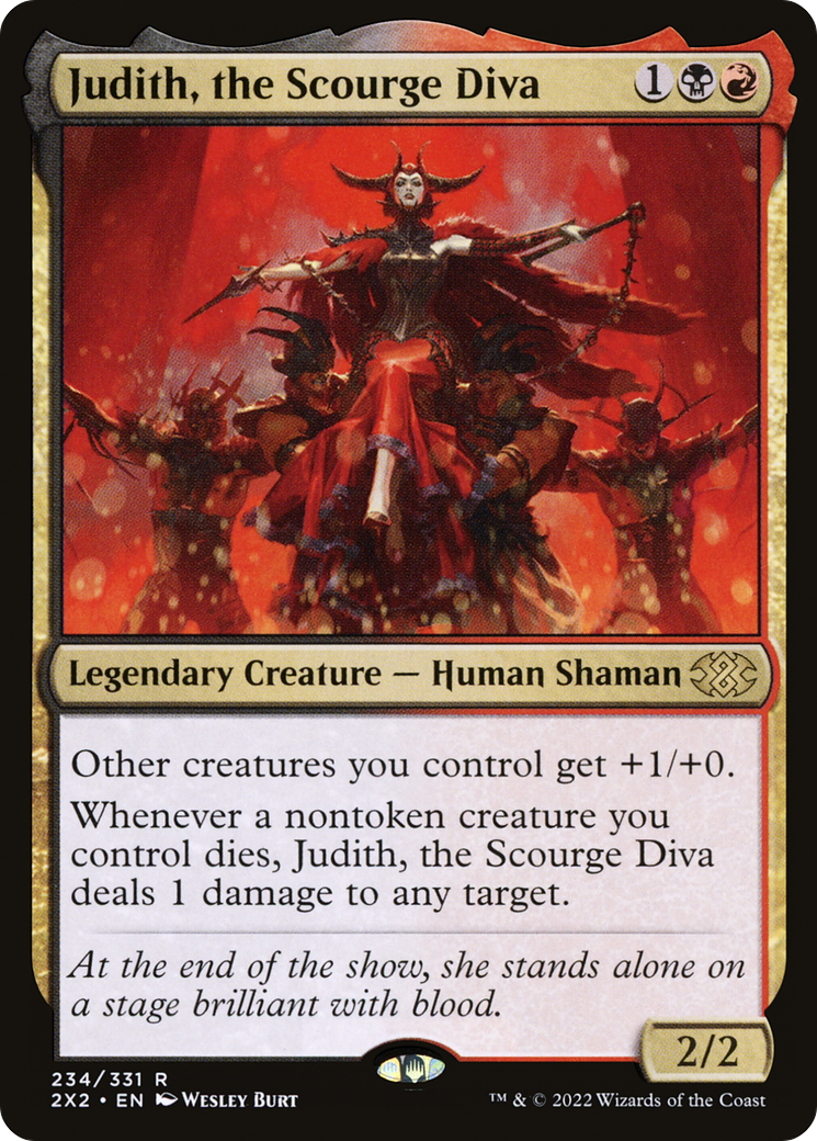 Judith, the Scourge Diva ( Traditional Foil )