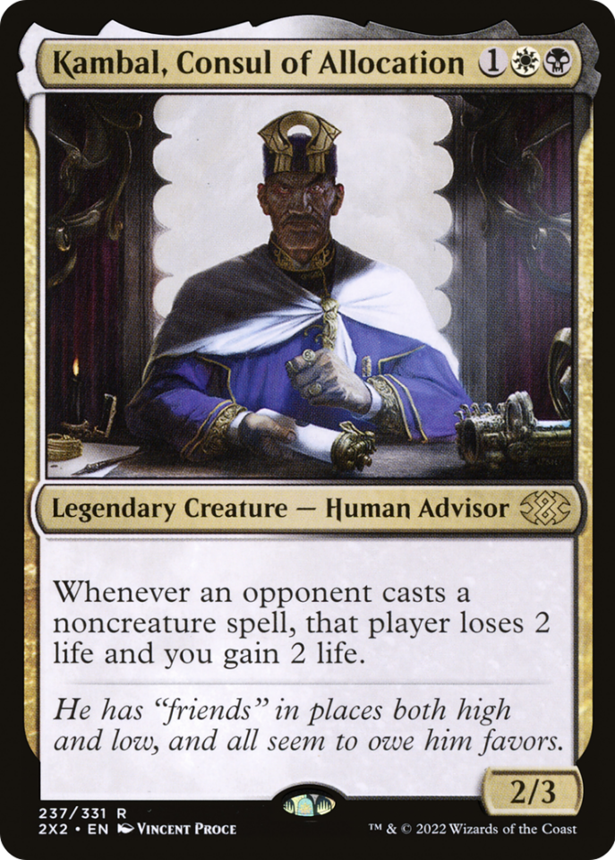 Kambal, Consul of Allocation ( Traditional Foil )
