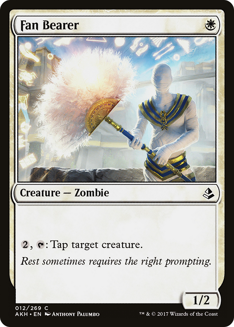 Fan Bearer ( Traditional Foil )