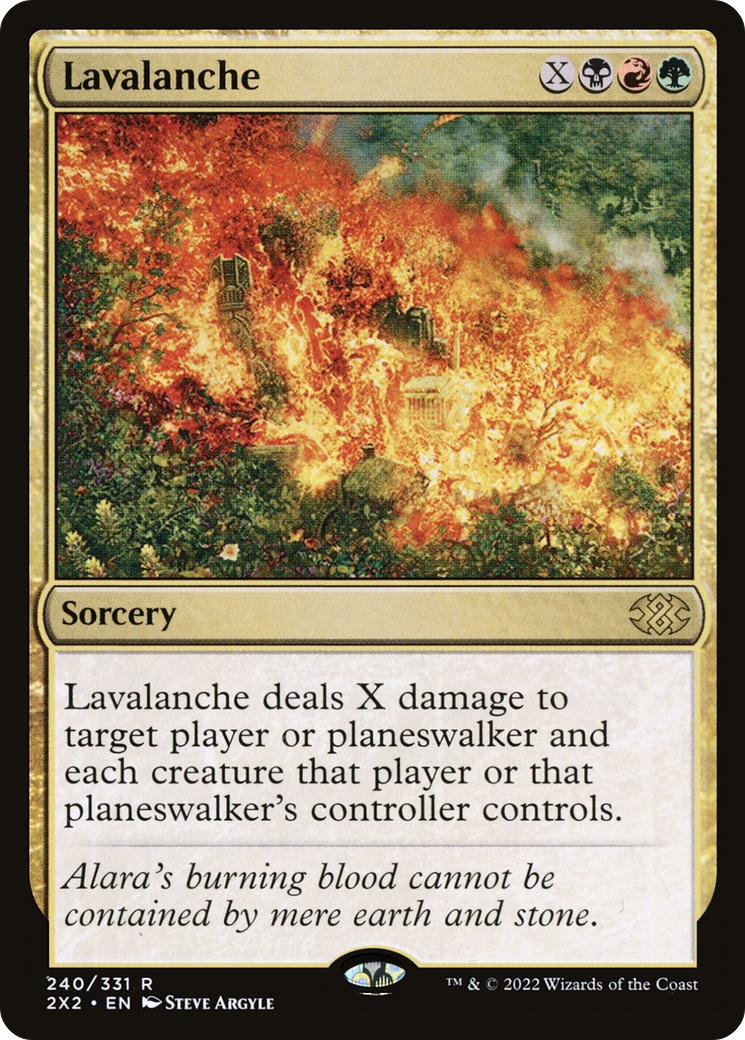 Lavalanche ( Traditional Foil )