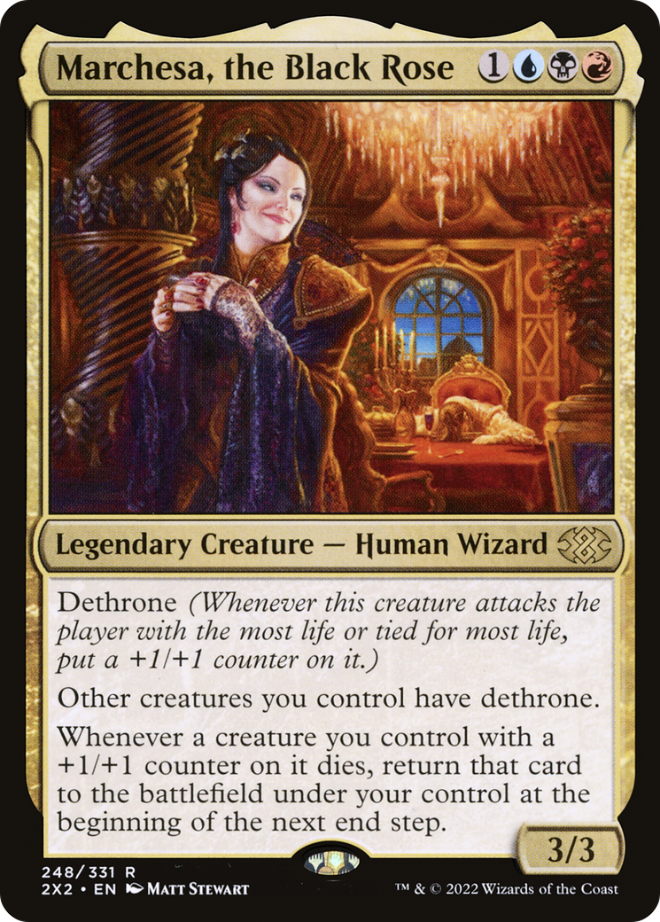 Marchesa, the Black Rose ( Traditional Foil )
