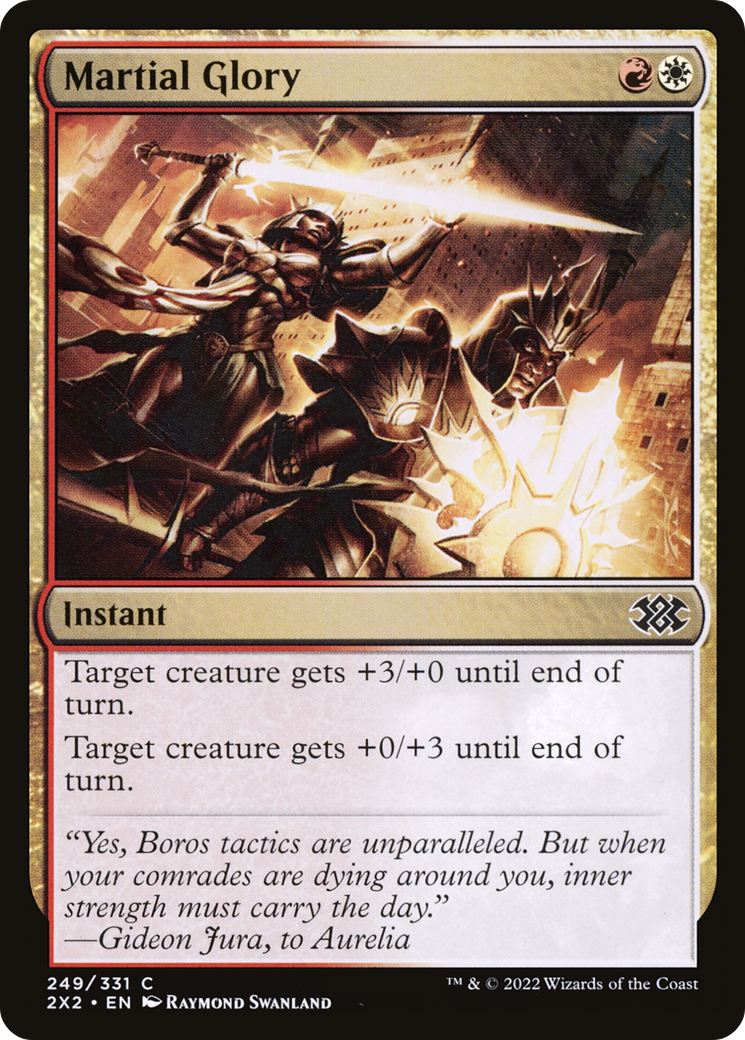 Martial Glory ( Traditional Foil )
