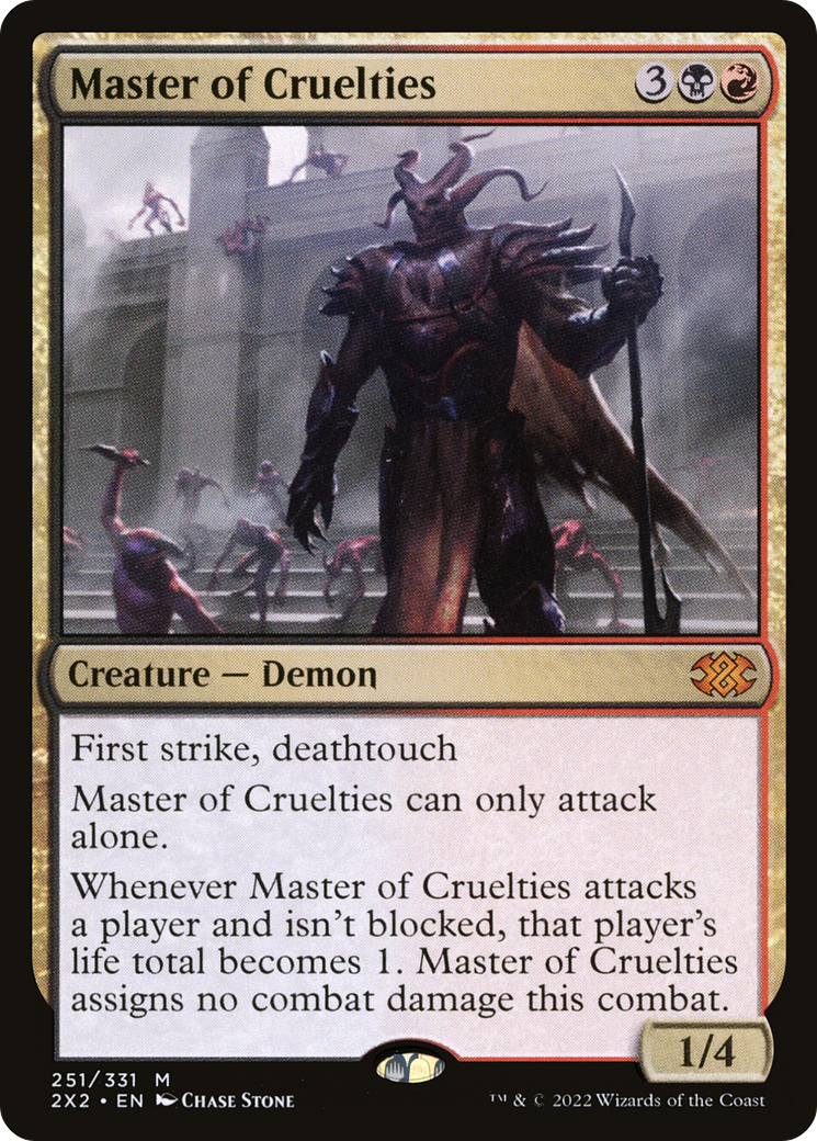 Master of Cruelties ( Traditional Foil )