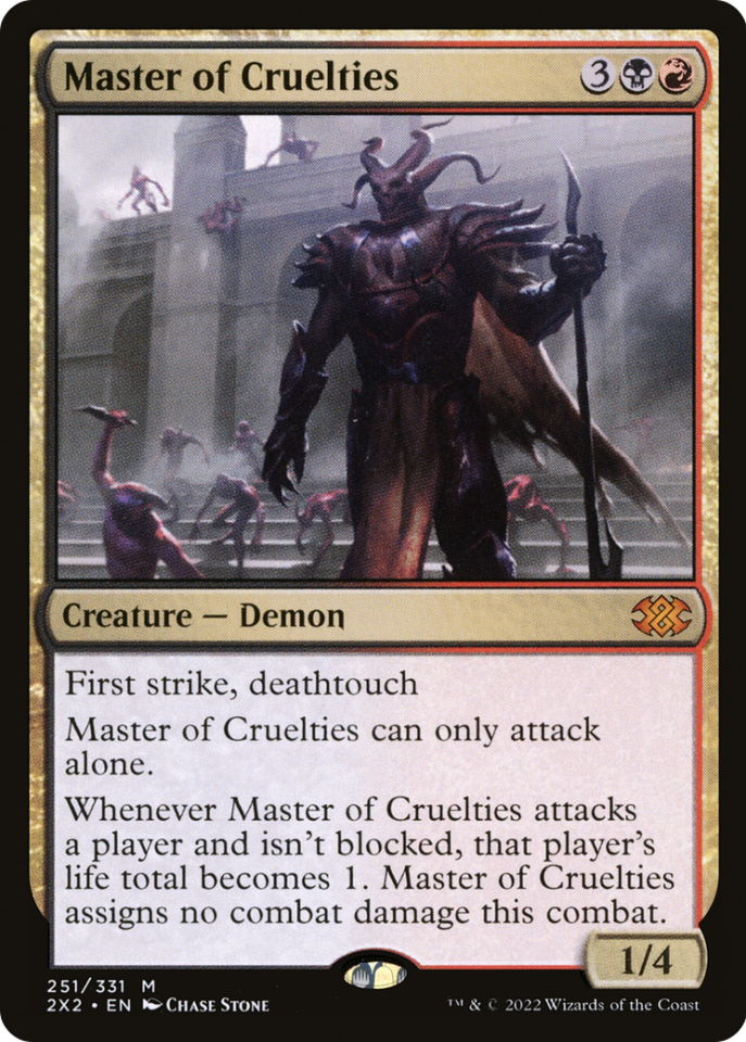 Master of Cruelties ( Traditional Foil )