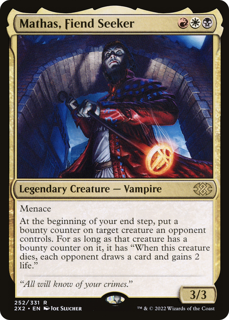 Mathas, Fiend Seeker ( Traditional Foil )