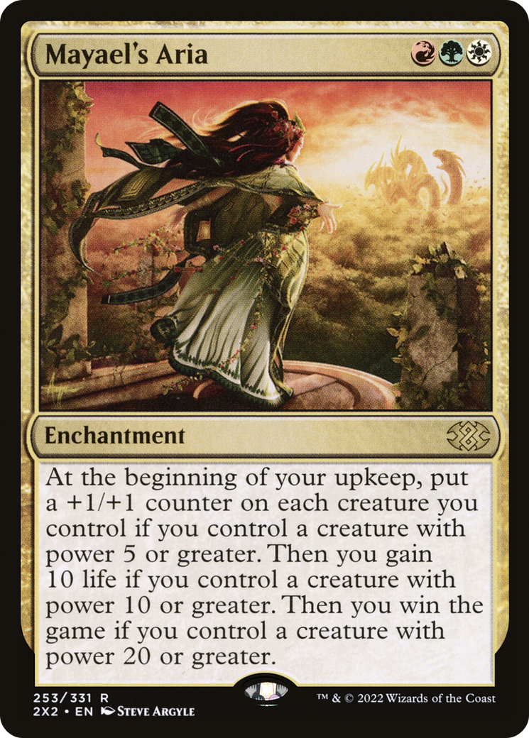 Mayael's Aria ( Traditional Foil )