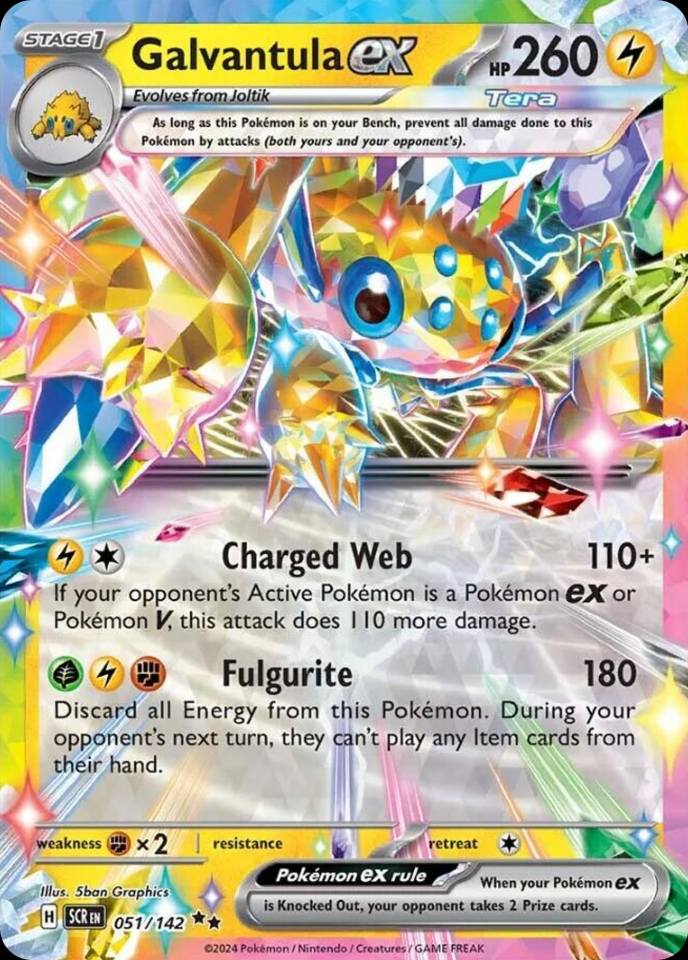 Galvantula ex 051/142 - Stellar Crown
