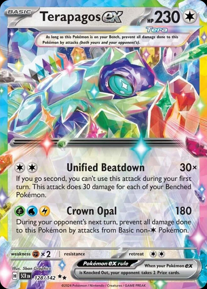 Terapagos ex 128/142 - Stellar Crown