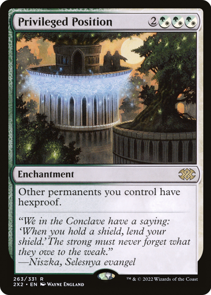 Privileged Position ( Traditional Foil )