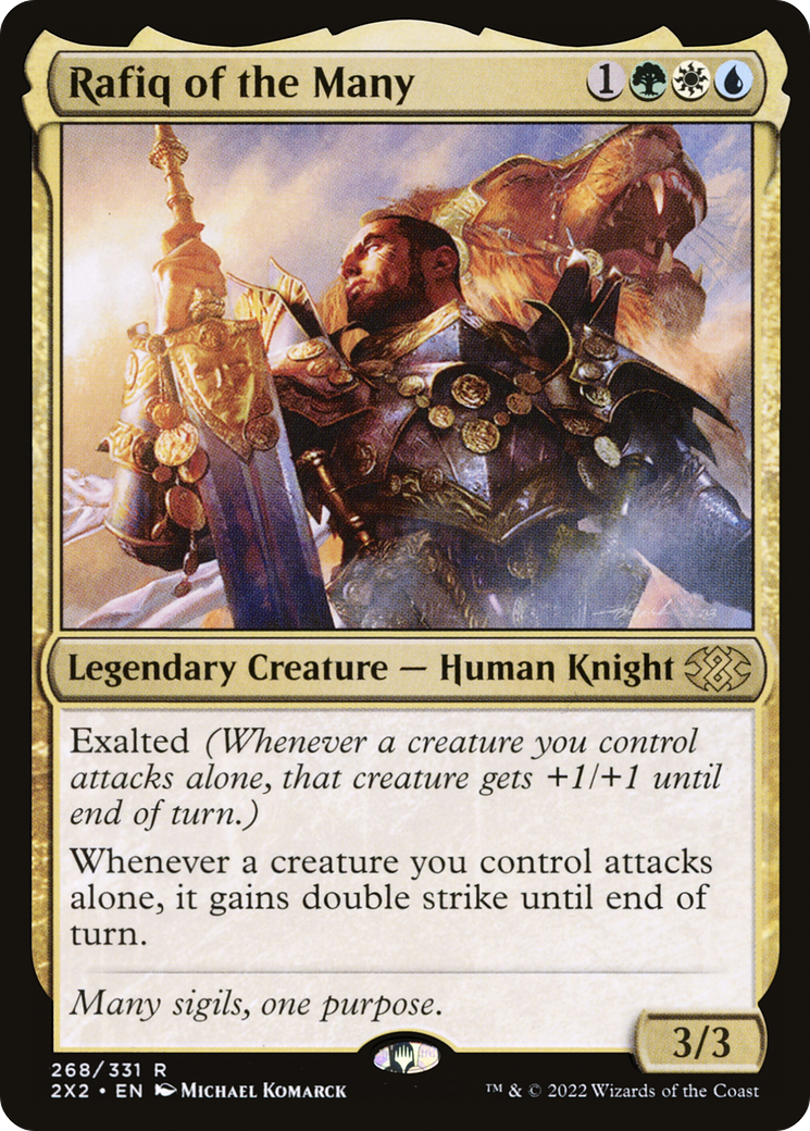 Rafiq of the Many ( Traditional Foil )