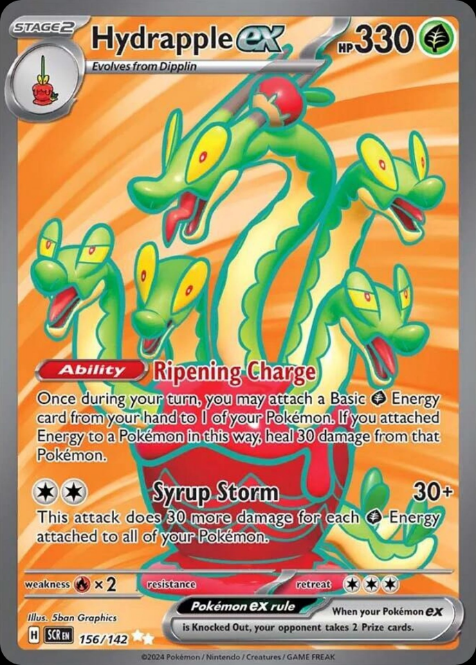Hydrapple ex 156/142 - Stellar Crown