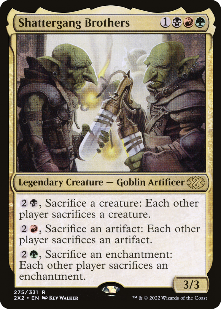 Shattergang Brothers ( Traditional Foil )