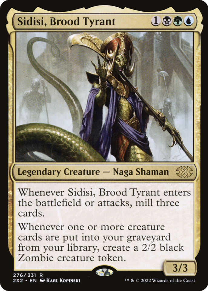 Sidisi, Brood Tyrant ( Traditional Foil )