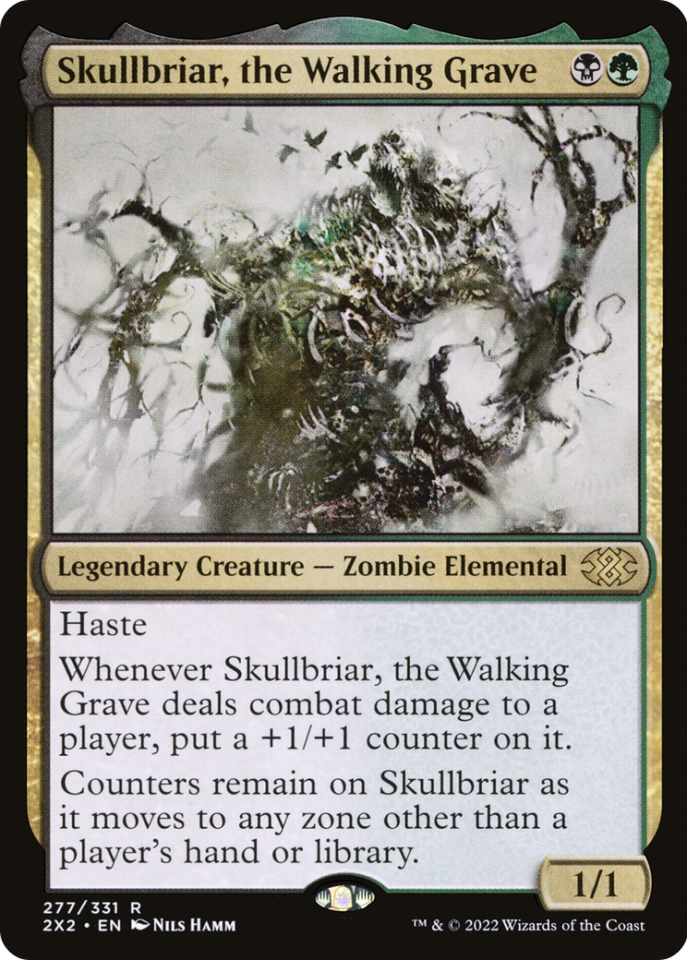 Skullbriar, the Walking Grave ( Traditional Foil )