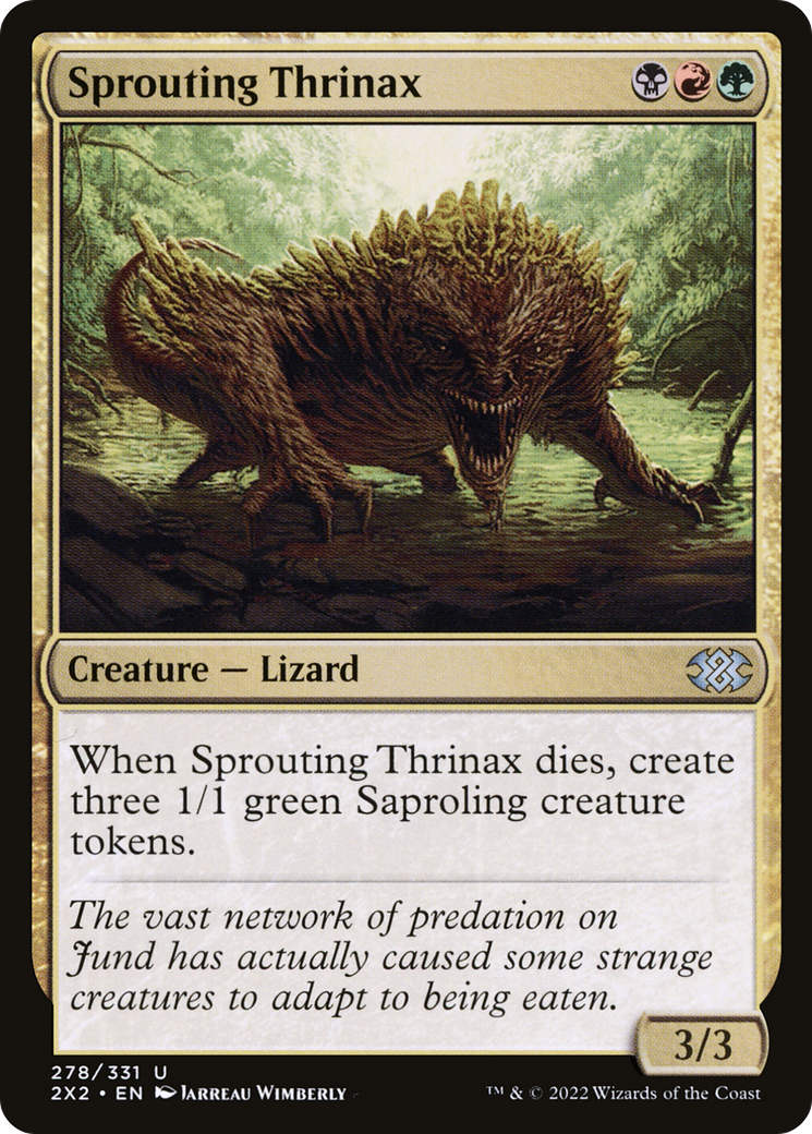 Sprouting Thrinax ( Traditional Foil )
