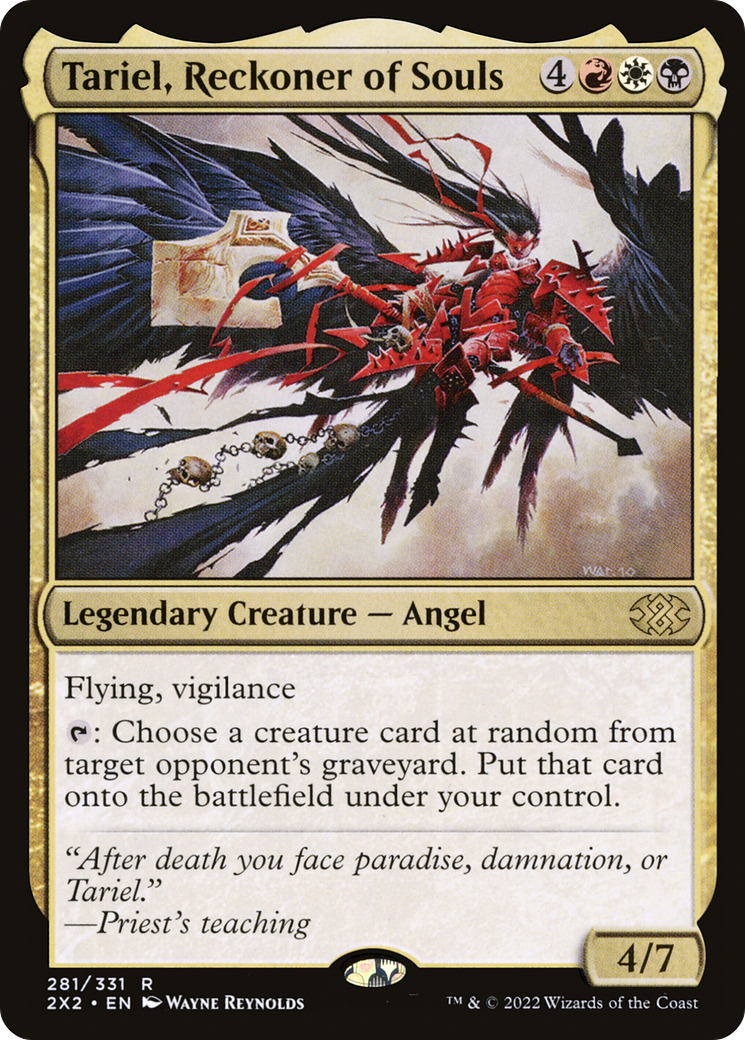 Tariel, Reckoner of Souls ( Traditional Foil )