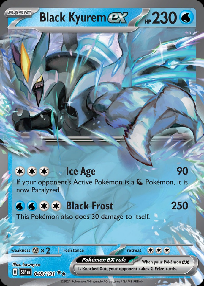 Black Kyurem ex 048/191 - Surging Sparks