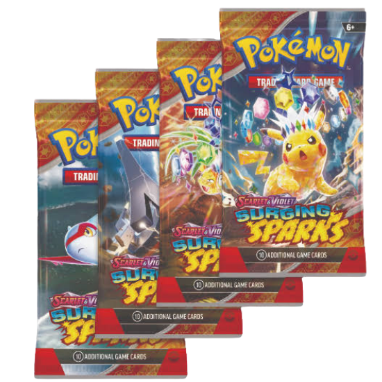 Pokémon - Surging Sparks Booster Pack - TEK PAKET