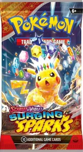 Pokémon -   Scarlet & Violet - Surging Sparks Booster Pack - TEK PAKET